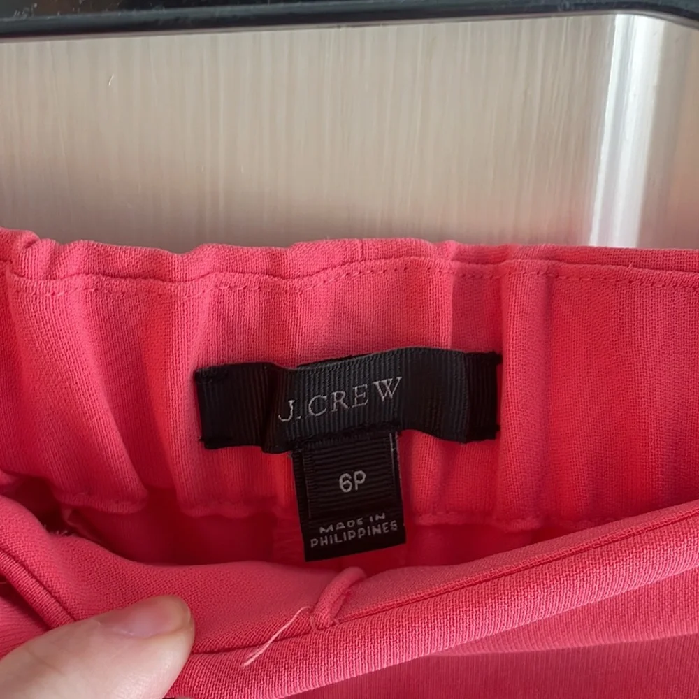 J. Crew relaxed pink pants - Picture 2 of 4